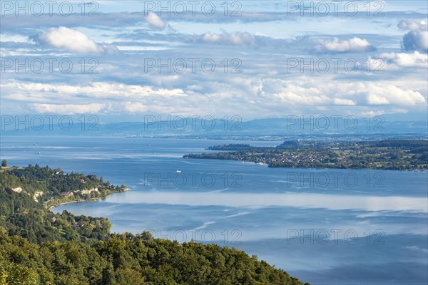 View over Lake Constance near Uberlingen