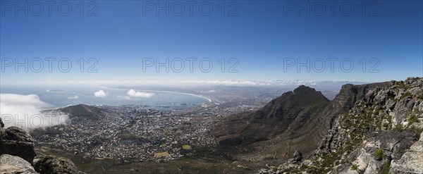 View from Table Mountain of Cape Town