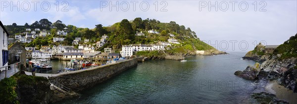 Fishing port and harbour wall