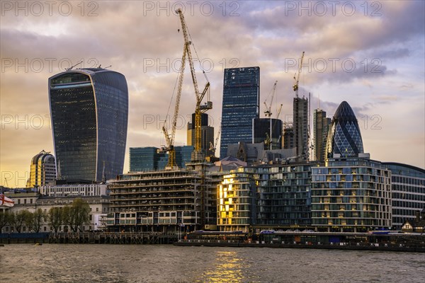 Skyline of the City of London