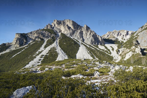 Eisengabelspitze in the Fanes