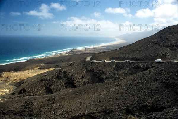 Coastal landscape at Cofete