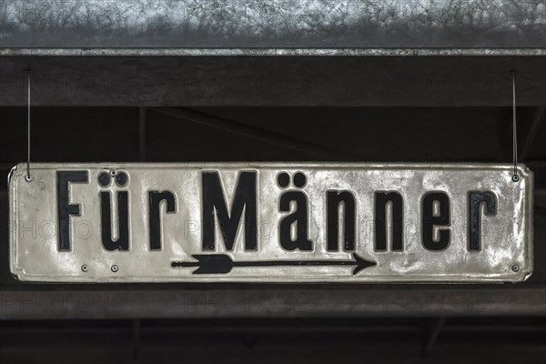 WC Sign For Men