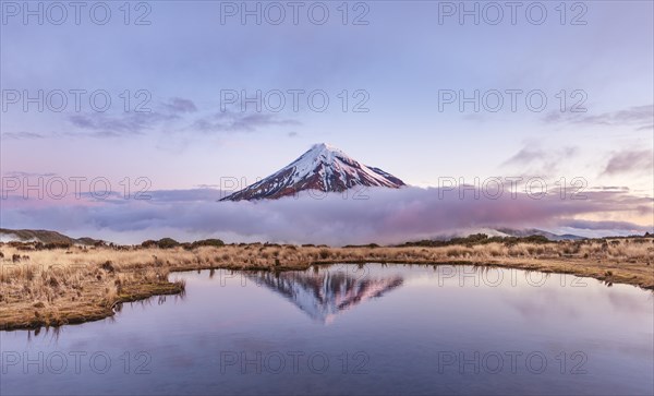 Reflection in Pouakai Tarn lake