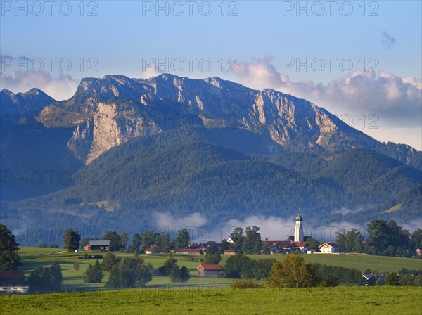 Gaissach with Benediktenwand