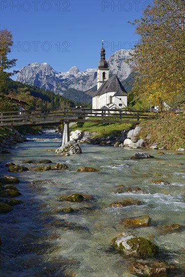 Parish Church of St. Sebastian with Ramsauer Ache