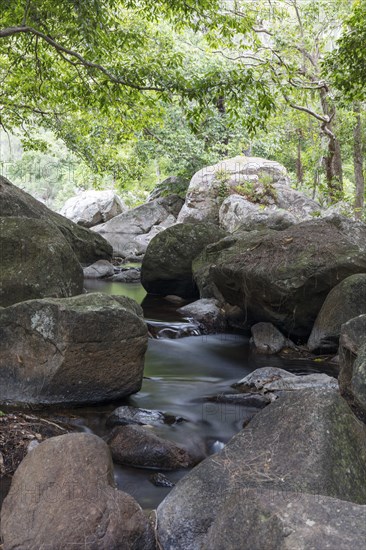 Granite balls in the Jourama River