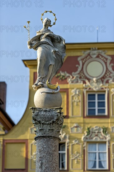 Marian column of the Marien fountain