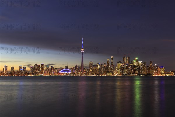 Skyline at night