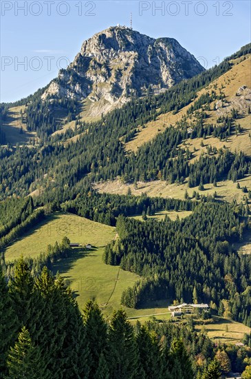 View from Sudelfeld to Wendelstein