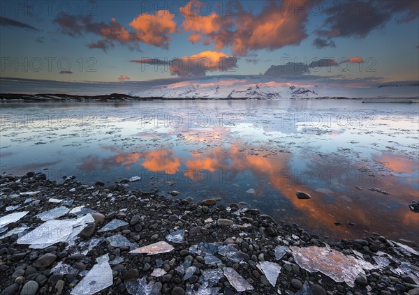 Glacier lake Jokulsarlon