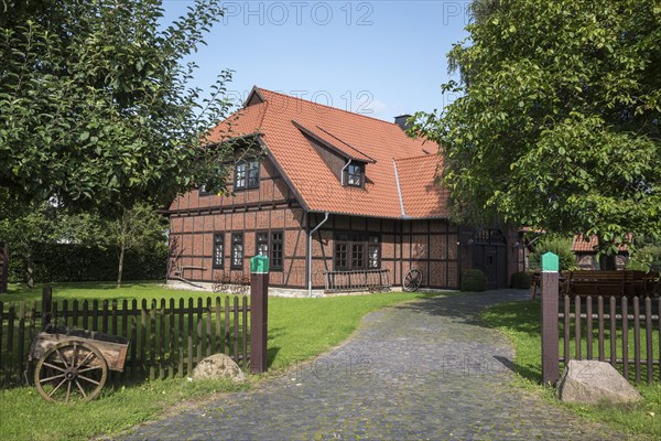 Historical half-timbered buildings