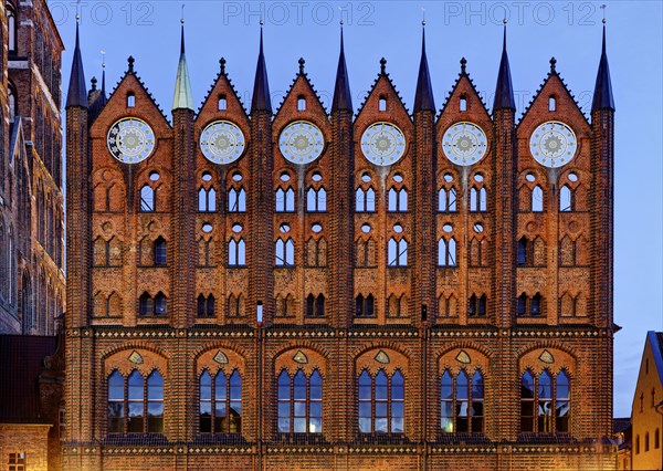 Town Hall with show facade