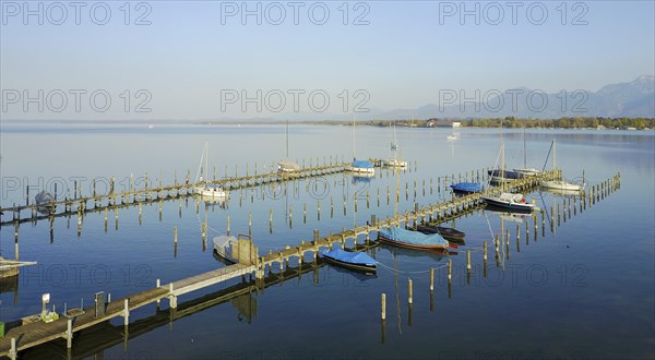 Landing stage at Chiemsee