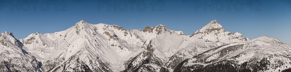 Alps in winter