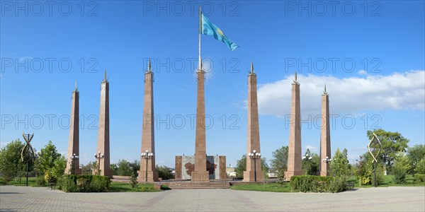 Granite obelisks