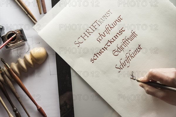 Calligraphy studio