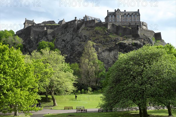 View to Edinburgh Castle