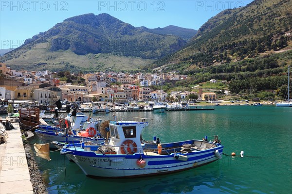 Boats in fishing port