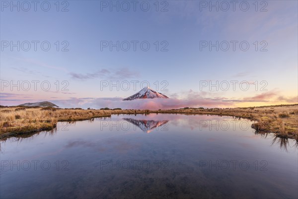 Reflection in Pouakai Tarn lake