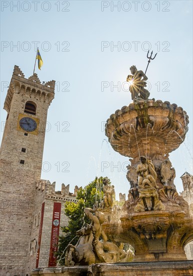 Neptune fountain