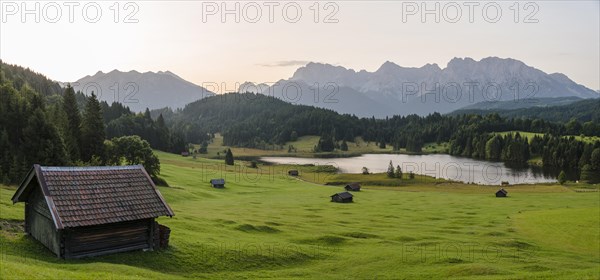 Lake Geroldsee at sunrise