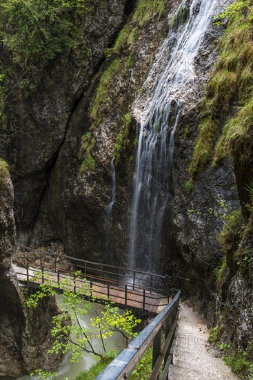 Gorge with stream