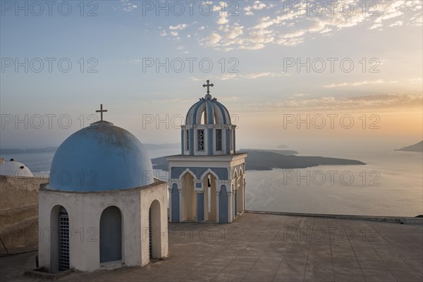 Blue dome and belfry