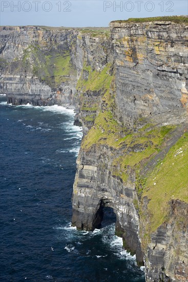 Steep coast