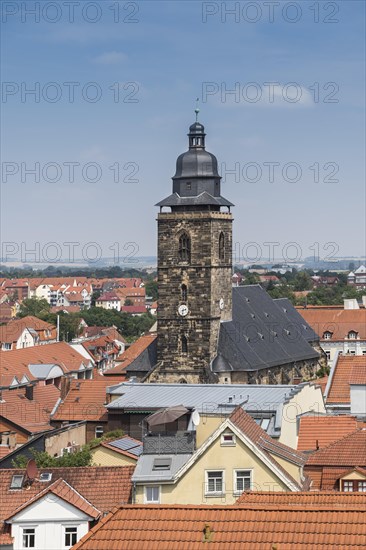 View from town hall with St. Margarethen Church