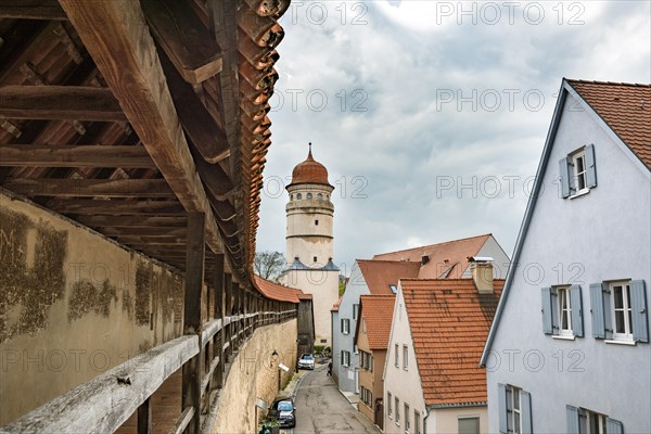 Old city wall and tower