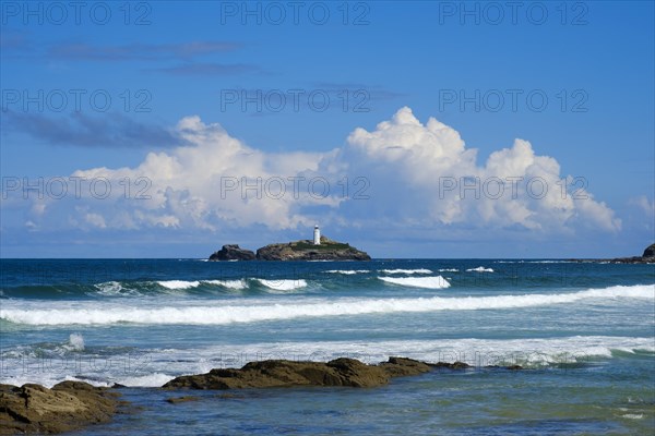 Godrevy Lighthouse on Godrevy Island