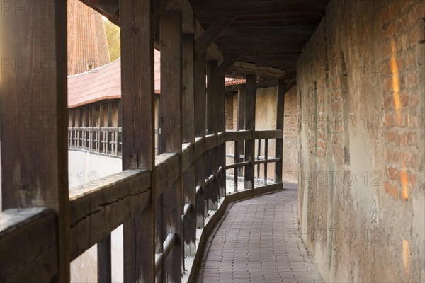 Walkway on the ramparts