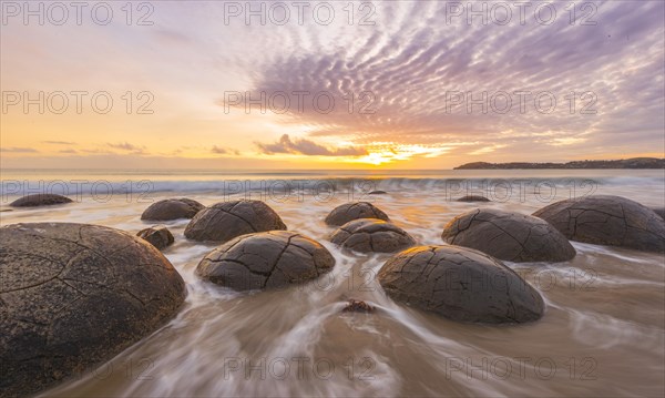 Moeraki boulders