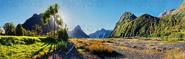 Panorama of Milford Sound