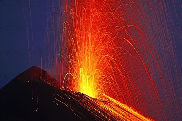 Volcanic eruption