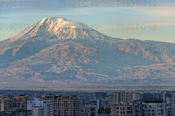 Mount Ararat and Yerevan