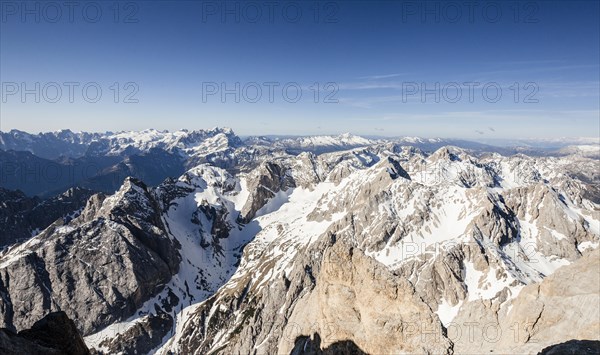 On the Punta Rocca at the Marmolada in Trentino