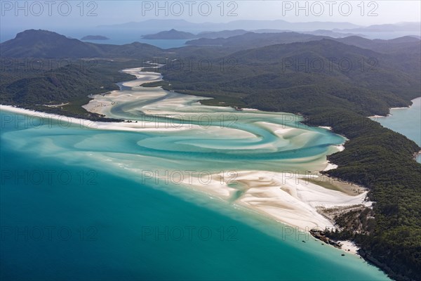 Whitehaven Beach and Hill Inlet river meanders