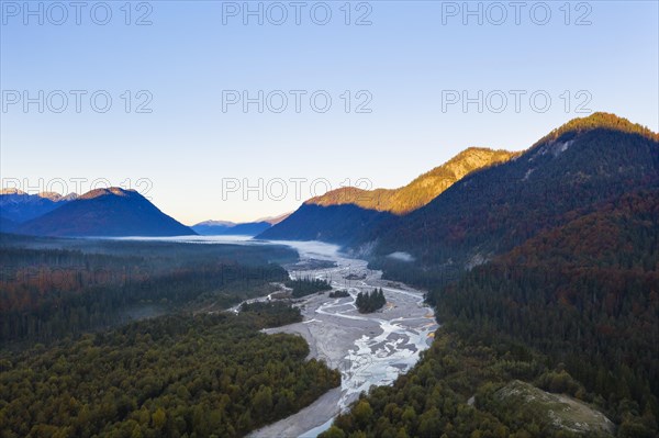 Isar at sunrise