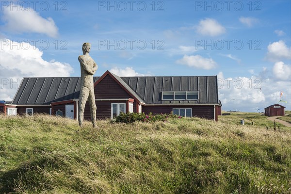 Man looks at the sea