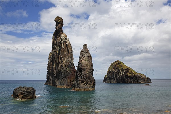 Volcanic rock formations