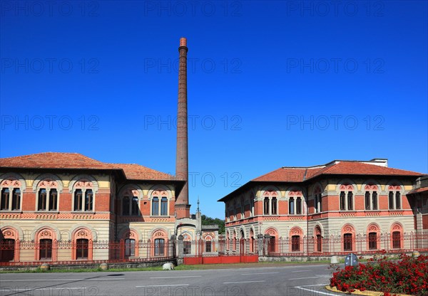 Main gate of the former textile factory