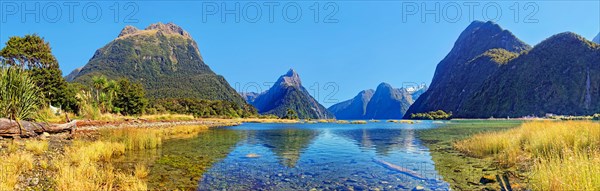 Panorama of Milford Sound