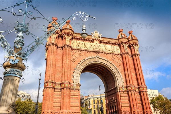 Arch of Triumph in Barcelona