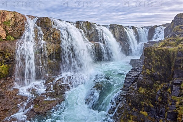 Kolufossar waterfall