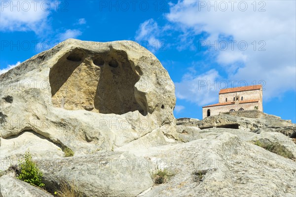 10th century Christian Prince's Basilica overlooking Uplistsikhe cave city