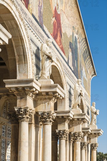 Facade of the Church of All Nations