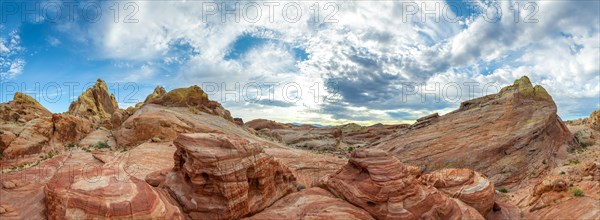 Orange-red rock formations