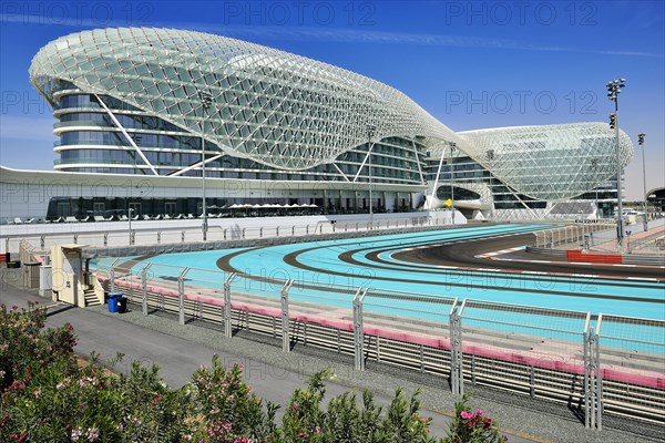 Yas Marina Circuit Formula 1 circuit